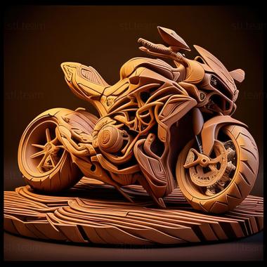 3D model Ducati Streetfighter 848 (STL)